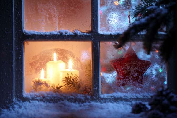 Vánoce za oknem