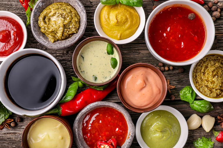 Salsa, dip, pesto, čatní, omáčky – jaké jsou mezi nimi rozdíly?